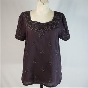 J Crew Fiesta Floral Tunic